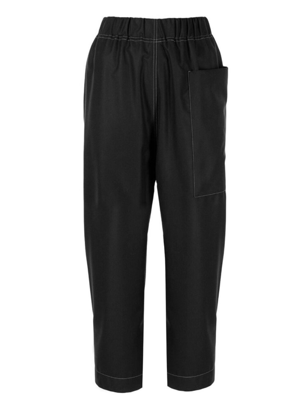 Sofie D'Hoore "Punch" Pant in Black with Topstitching Detail, size 42 (size 10?)